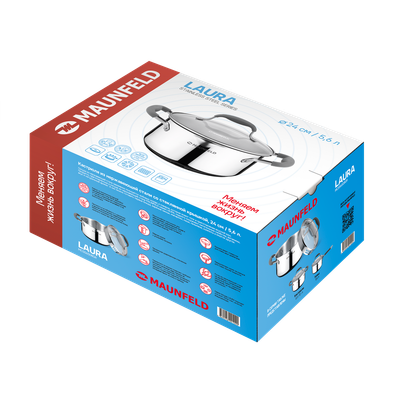 Кастрюля Maunfeld Laura MCS40S08GR