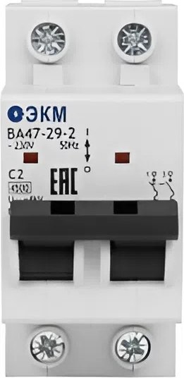 Выключатель автоматический ЭКМ ВА47-29-2C32-УХЛ3 4.5кА / 330548 - фото