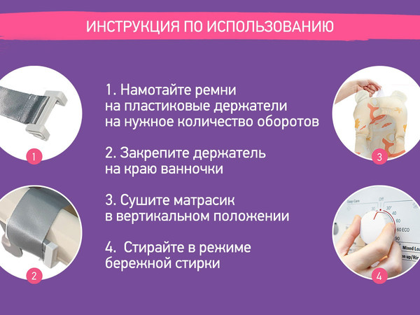 Ванночка детская ROXY-KIDS Киты RFB-11-Р