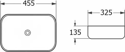Умывальник Roxen Conta 570055