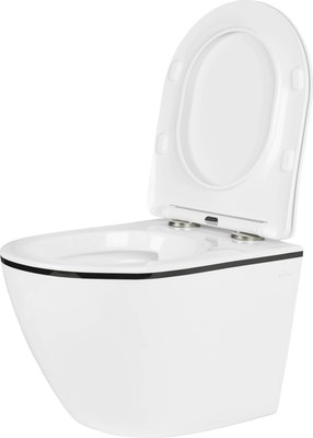 Унитаз подвесной Roxen Antares 530110-01B Rimless Soft Close NC