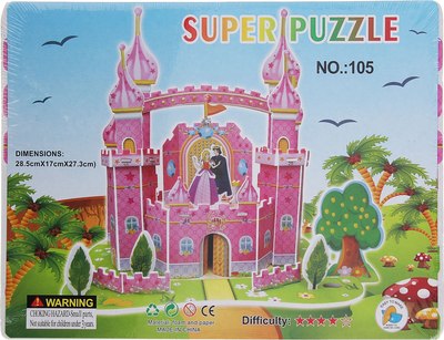 Конструктор Sima-Land 3D Замок принцессы 105 / 504046 - фото