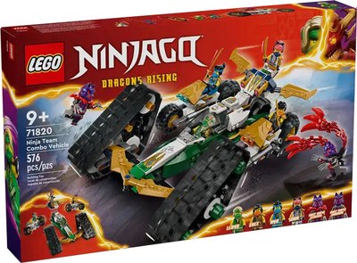 Конструктор Lego Ninjago Комбо-авто команды Ниндзя / 71820 - фото