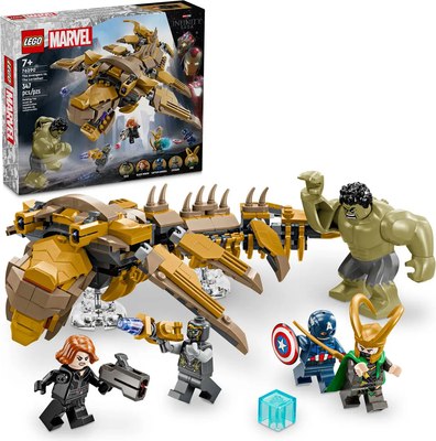 Конструктор Lego Super Heroes Мстители против Левиафана / 76290