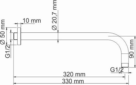 Излив Wasserkraft A097