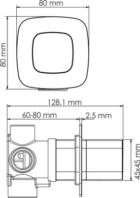 Переключатель потоков воды Wasserkraft A265