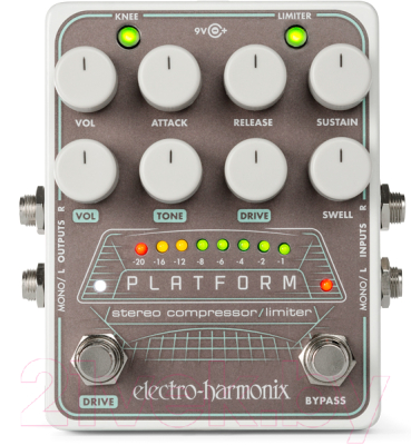 Педаль универсальная Electro-Harmonix Platform Stereo Compressor - фото