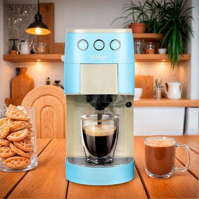 Капсульная кофеварка Kitfort КТ-7466