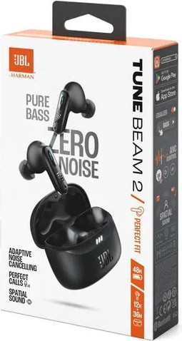 Беспроводные наушники JBL Tune Beam 2 / JBLTBEAM2BLK