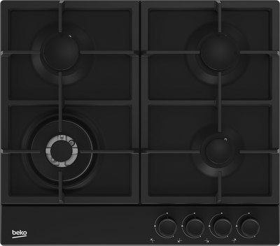 Газовая варочная панель Beko BHGM6422K5WB - фото
