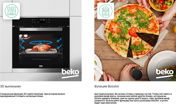 Электрический духовой шкаф Beko BBIS143N0W