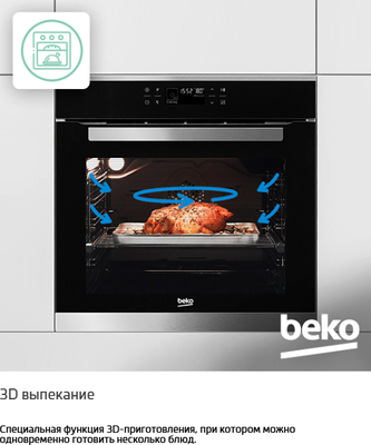 Электрический духовой шкаф Beko BBIM17400WE