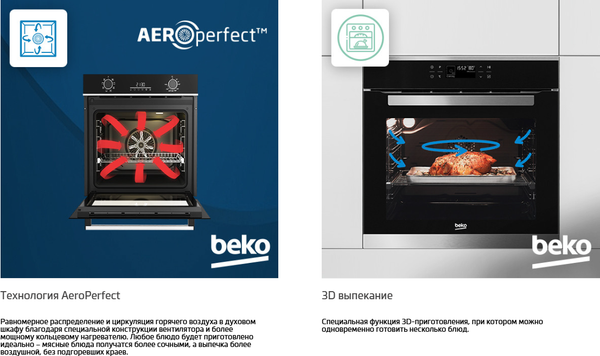Электрический духовой шкаф Beko BBVM13400XDS