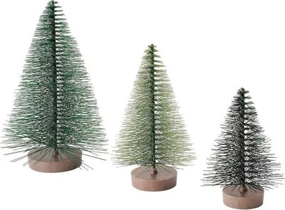 Набор елок декоративных Swed house Vintertid 34.56.3839 - фото