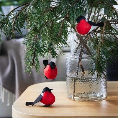 Набор елочных игрушек Swed house Vintertid 34.56.7848