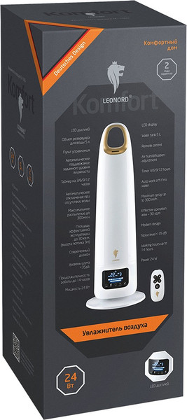 Ультразвуковой увлажнитель воздуха Leonord LE-1605