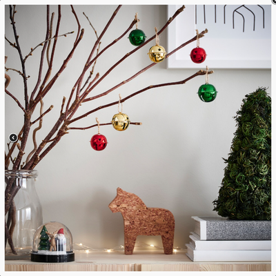 Набор шаров новогодних Swed house Vintertid 34.56.8295