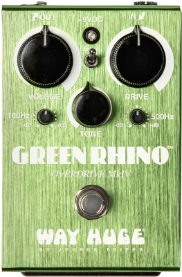 Педаль электрогитарная Dunlop Manufacturing WHE207 Green Rhino MK4-EA - фото