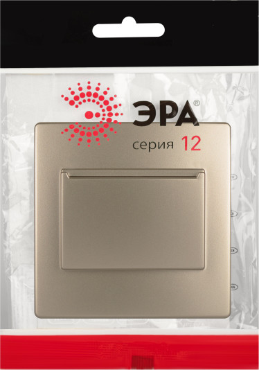 Накладка на карточный выключатель ЭРА 12-6201-04 / Б0043203