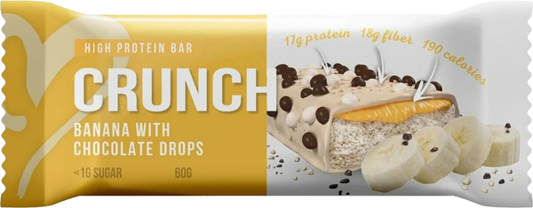 Набор протеиновых батончиков BootyBar Crunch Банан/Шоколад - фото