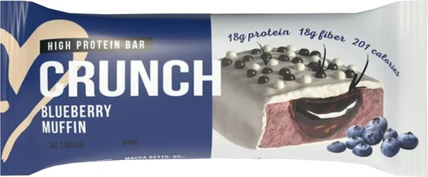 Набор протеиновых батончиков BootyBar Crunch Черничный маффин - фото
