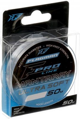 Леска монофильная Flagman Fishing Mantaray Ultra Soft / MUS-0.1