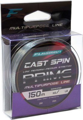 Леска монофильная Flagman Fishing Prime Cast Spin / FL08150025 - фото