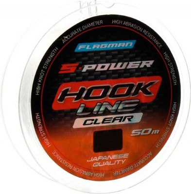 Леска монофильная Flagman Fishing S-Power Hook Line / SPHL50022 - фото