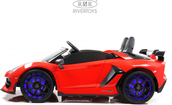Детский автомобиль RiverToys Lamborghini Aventador SVJ A111MP