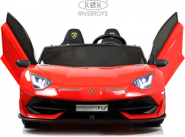 Детский автомобиль RiverToys Lamborghini Aventador SVJ A111MP