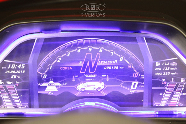 Детский автомобиль RiverToys Lamborghini Aventador SVJ A111MP