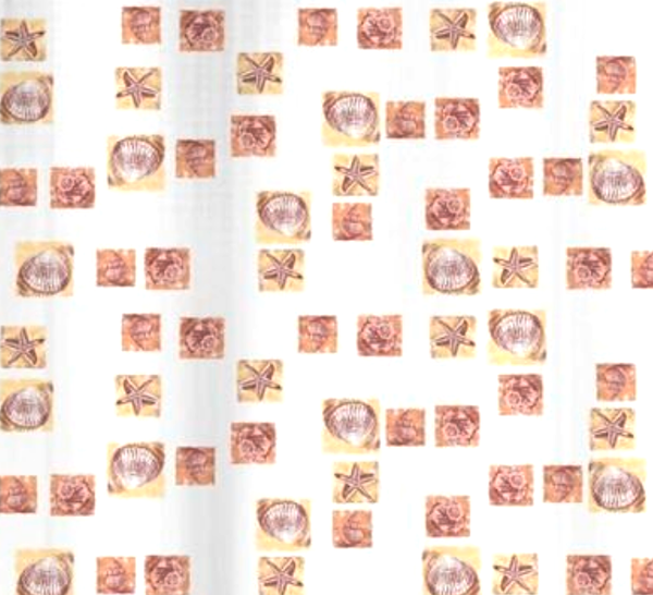 Шторка-занавеска для ванны Вилина 180x180 / 524539 - фото