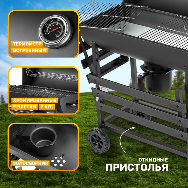 Угольный гриль Sundays KY1813-24S