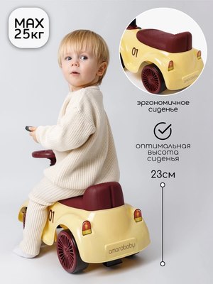 Каталка детская Amarobaby Retro AB24-7RT/0407