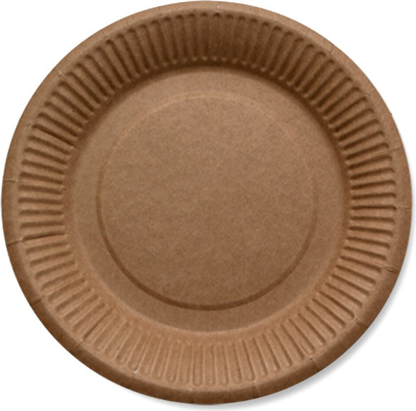 Набор одноразовых тарелок Papperskopp Картон 230мм / 288241 - фото