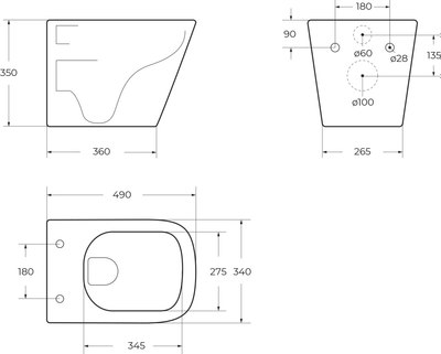 Унитаз подвесной BelBagno Ardente-R / BB520CHR/SC