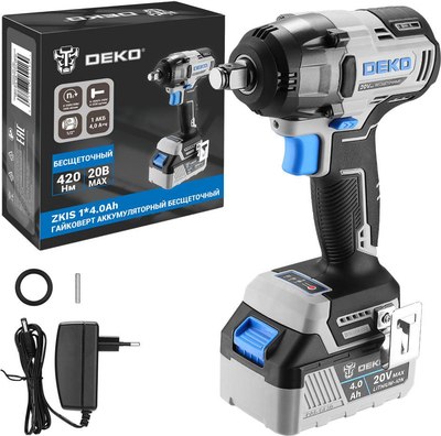 Аккумуляторный гайковерт Deko ZKIS / 083-1084 - фото