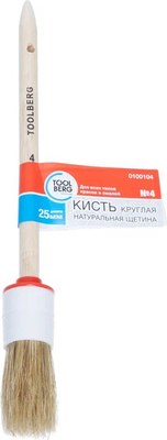 Кисть малярная Toolberg №4 - фото