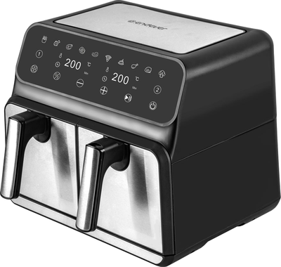 Аэрогриль Endever Skyline AF-128 (черный/стальной) - фото