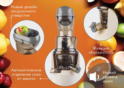 Соковыжималка электрическая VLK Profi-3300 (бежевый)