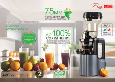 Соковыжималка электрическая VLK Profi-3200 (серый)