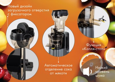 Соковыжималка электрическая VLK Profi-3200 (серый)