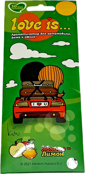 Ароматизатор автомобильный Aroma Riche Love Is / LI K 0010