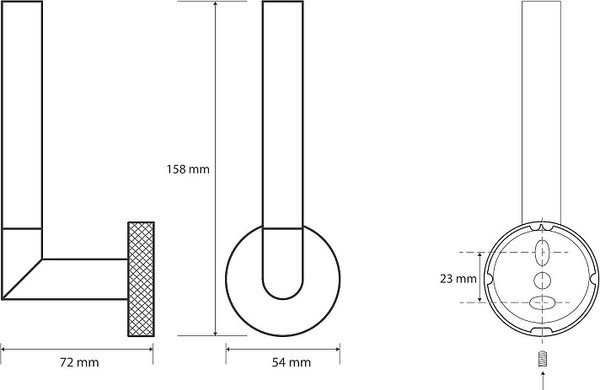 Держатель для туалетной бумаги Bemeta Stella 166112032