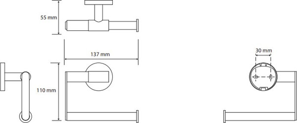 Держатель для туалетной бумаги Bemeta Circum 168112042