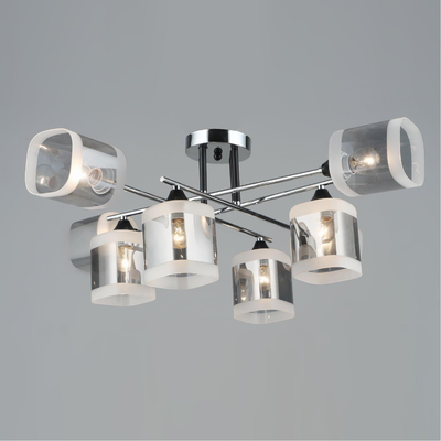 Потолочный светильник Mirastyle SX-N-2185/8 BK+CH