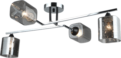 Потолочный светильник Mirastyle SX-N-2191/4 CH+BK - фото