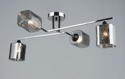 Потолочный светильник Mirastyle SX-N-2191/4 CH+BK