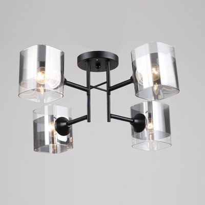 Потолочный светильник Mirastyle SX-N-2215/4 BK