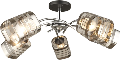 Потолочный светильник Mirastyle SX-N-2230/5 CH+BK - фото